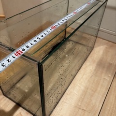 40 × 16 × 22センチの水槽