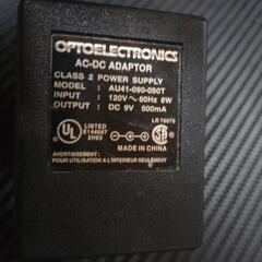 ACアダプター　電源コードの画像