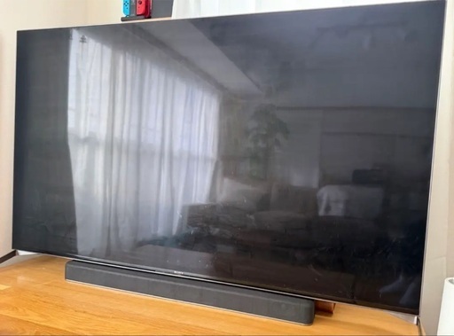 ジャンク品　SONY テレビ　75型75インチ SONY ソニー 75型 75インチ 液晶 テレビ 4K 割れ ジャンク KJ