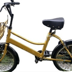 【受け渡し予定者様決定しました】ミニベロ　自転車　変速なし