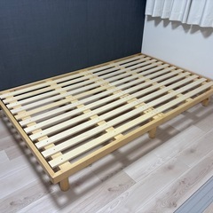 すのこベッドフレーム（セミダブル）の画像