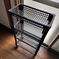 キャスター付きワゴン（難あり）