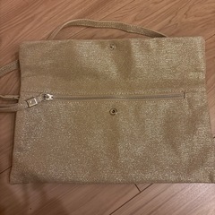 GIANNI CHIARINI ゴールドバッグの画像