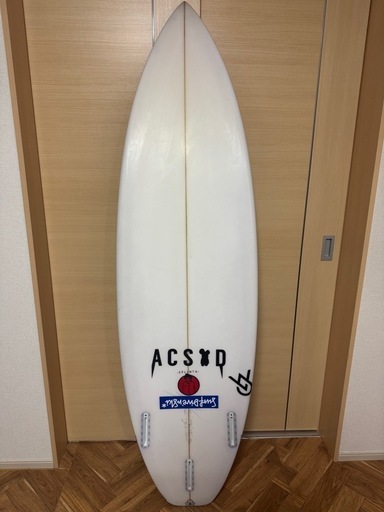 ACSD ショートボード ホワイト