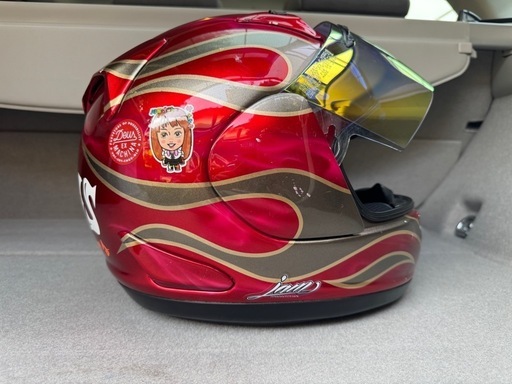 飯塚オートレーサー篠原睦ヘルメット (かーたん) 新飯塚のその他の中古