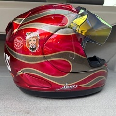 飯塚オートレーサー篠原睦ヘルメットの画像