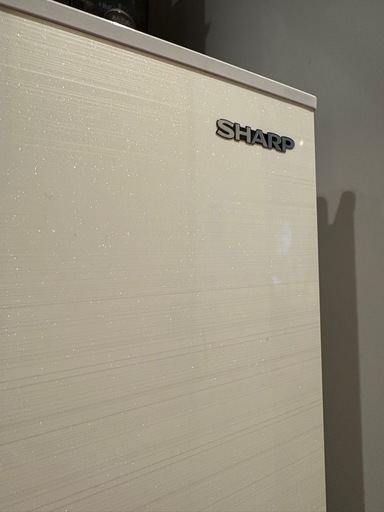 美品 SHARP 冷蔵庫 左右開き ホワイト 152リットル 一人暮らし
