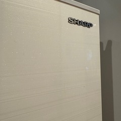 美品 SHARP 冷蔵庫 左右開き ホワイト 152リットル 一人暮らしの画像