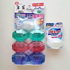 ブルーレット置くだけ　激落くん6個入り　トイレの洗浄剤
