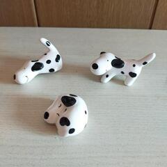 ダルメシアン　置物　箸置きの画像