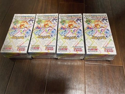 ポケモンカード テラスタルフェスexシュリンク付き未開封 4BOX