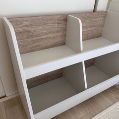 【決まりました】おもちゃ棚 本棚 収納の画像