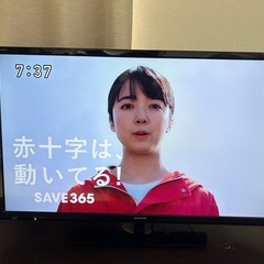 テレビ　32型　引き取りに来てくれる方限定
　