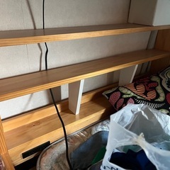 ◾️差し上げます◾️無垢の2段ベッド◾️大人も可能です