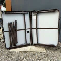■CAINZ カインズ■フォールディングテーブルM■折りたたみ式 テーブル 脚パイプの画像
