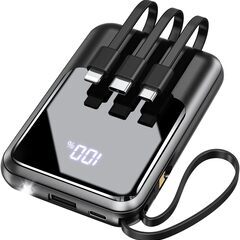【新品・未使用】22000mAh大容量モバイルバッテリー（ブラック）