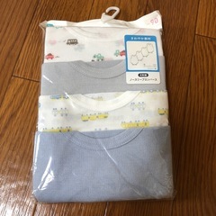 最終お値下げ😊 子供服★ノースリーブロンパース肌着4枚セット(新...