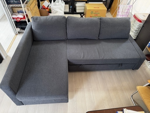 IKEA FRIHETEN フリーヘーテン ソファベッド (グレー) (coco