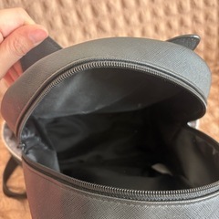 子供 女の子 リュック 女児 ネコ 黒 可愛いの画像