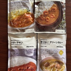 （決まりました）　無印良品　カレー