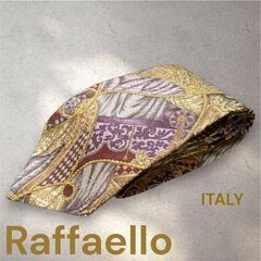 Raffaello（ラファエロ）イタリア製シルクネクタイ 高級感...
