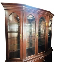 高級家具 食器棚 キャビネット Ethan Allen K05001の画像