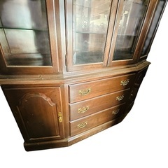 高級家具 食器棚 キャビネット Ethan Allen K05001の画像