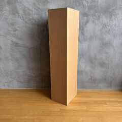 木 ブロック ナチュラル 70×15×18cmの画像
