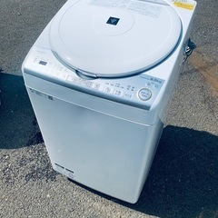 ④✅SHARP電気洗濯乾燥機✅ ✅ES-TX8C-W✅
