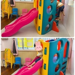滑り台の画像