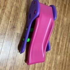 最終値下げ！幼児用すべり台＋ワクワクトンネルのセット　折りたたみ・室内用滑り台の画像