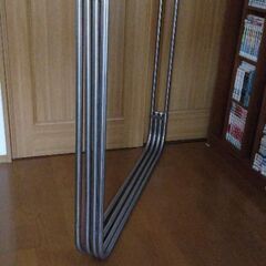 布団掛け　布団干し　分解できました
