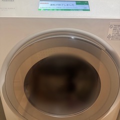 TOSHIBA ZABOON TW-127XP4Lドラム式洗濯機 本体