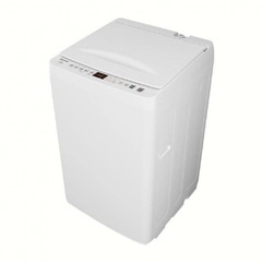 (ジャンク品) ハイセンス　全自動洗濯機［洗濯５．５ｋｇ／送風乾燥付き］　HW-G55B-W ホワイト
