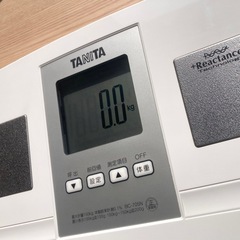 超美品！TANITA タニタ 体組成計 BC-705N-WH ホワイトの画像