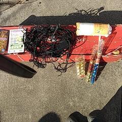 クリスマスツリー電飾オーナメントの画像