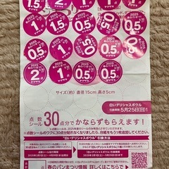 ヤマザキ春のパンまつり2025シール