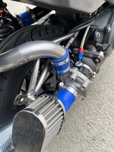 アドレス125 ターボチャージャー搭載