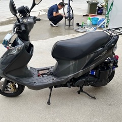 アドレス125 ターボチャージャー搭載
