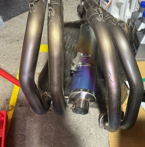 (2006-2012) CB1300SB/SF モリワキ ZERO チタンフルエキゾースト