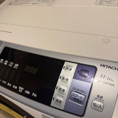 Hitachi ドラム式洗濯機 BD-SV110Aの画像