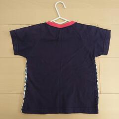 【95cm】子供服 ベビー服 半袖 Tシャツ 男の子 車柄 自動車 靴下 紺の画像