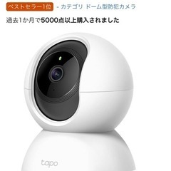決まりました。TAPO（見守りカメラ）の画像