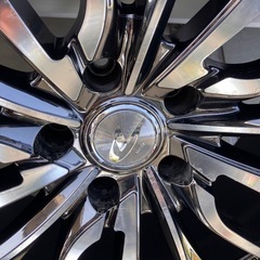 バリ山‼️4本セット　２０インチアルミホイール　アルファード  ヴェルファイア　エルグランド　２０インチアルミホイール　オデッセイ　フーガ　クラウン　レクサスの画像