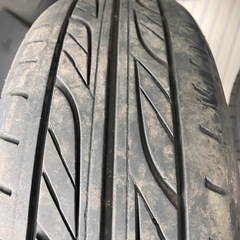 ４本セット　スズキ？日産？純正アルミタイヤ　１５インチ　軽自動車　軽トラック　ケイバン深リムの画像