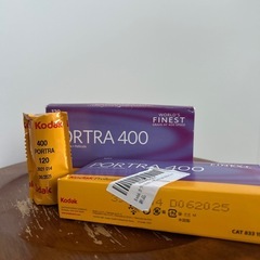 フィルム　Kodak Portra 400 120 1〜7本の画像