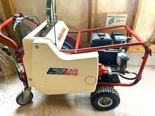 丸山　自走式セット動噴（中古・美品）農業機械