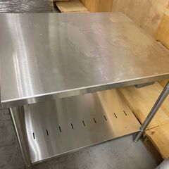 厨房用作業台　W900×D750×H800　1台