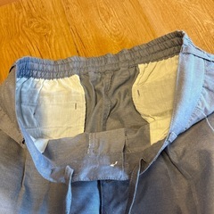 メンズショートパンツブルーの画像