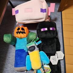 Minecraft　マイクラ　ぬいぐるみ